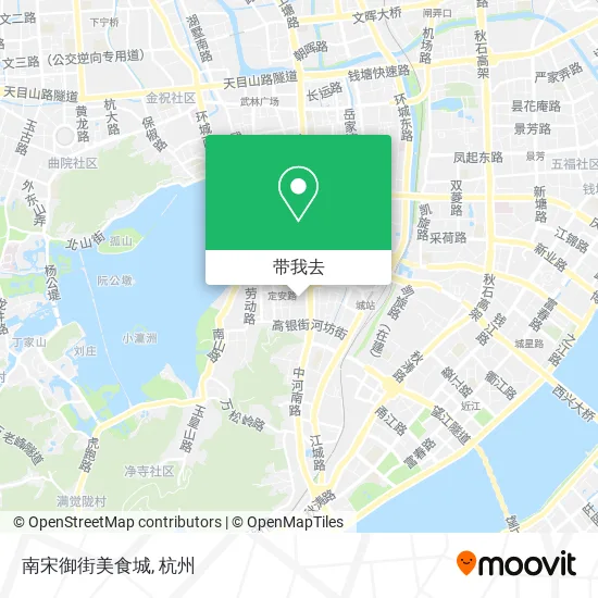 南宋御街美食城地图