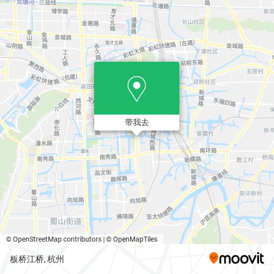 板桥江桥地图