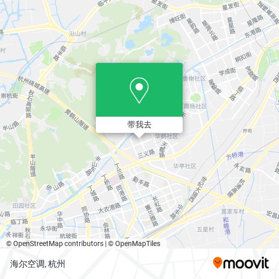 海尔空调地图