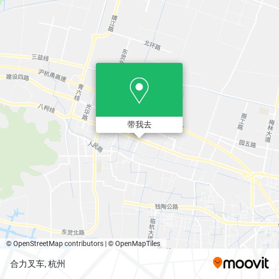 合力叉车地图
