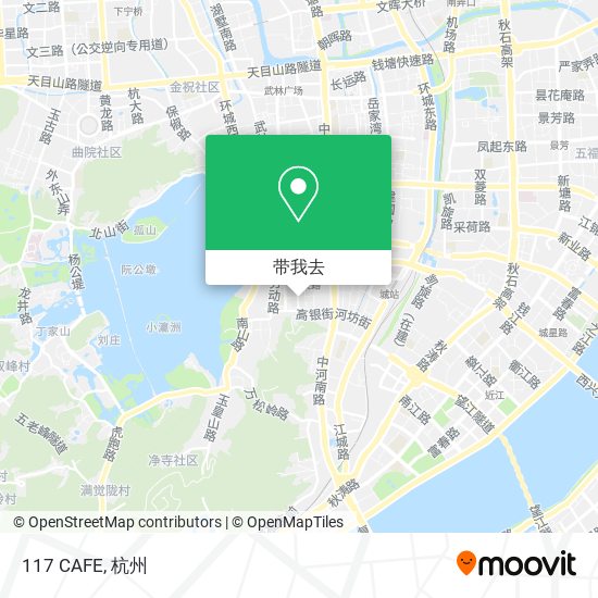 117 CAFE地图