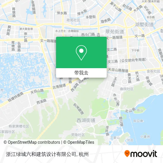 浙江绿城六和建筑设计有限公司地图