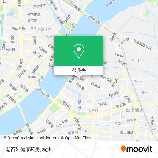 老百姓健康药房地图