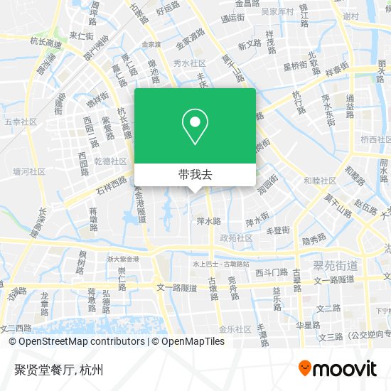 聚贤堂餐厅地图