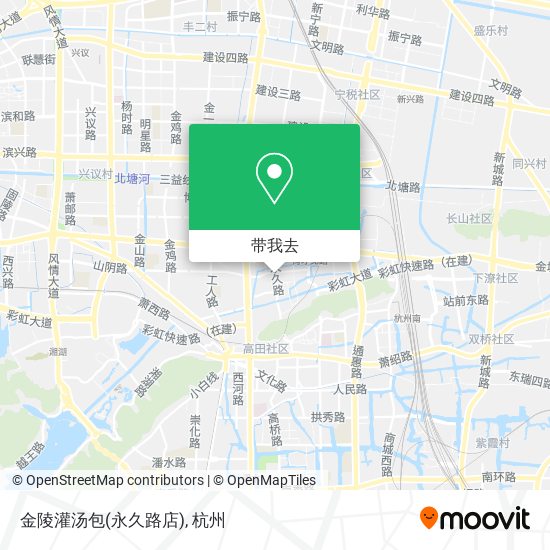 金陵灌汤包(永久路店)地图