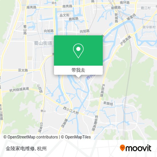 金陵家电维修地图