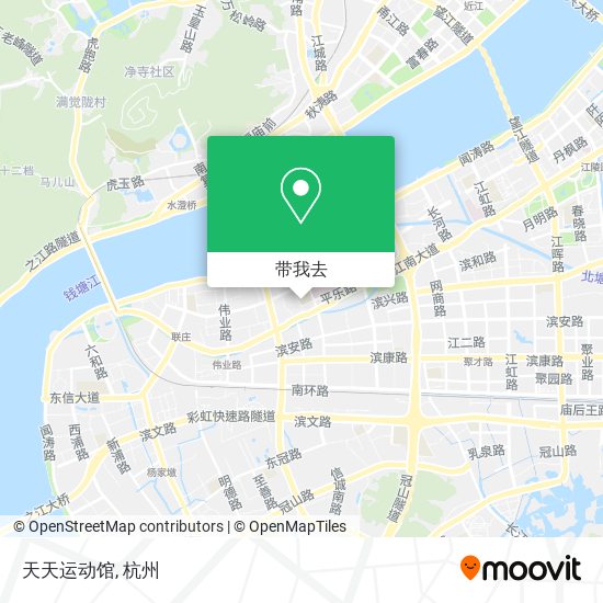 天天运动馆地图
