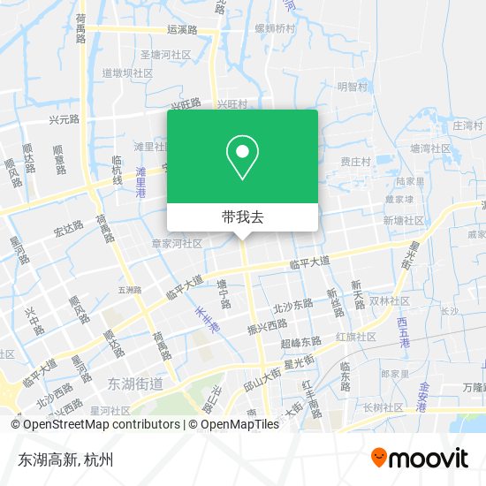 东湖高新地图