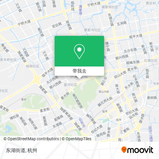 东湖街道地图