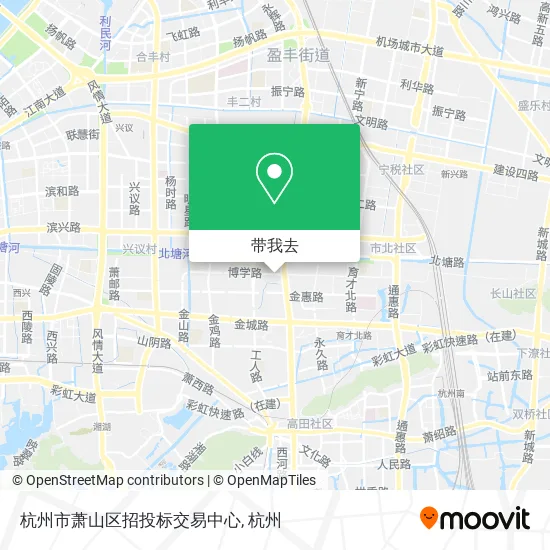 杭州市萧山区招投标交易中心地图