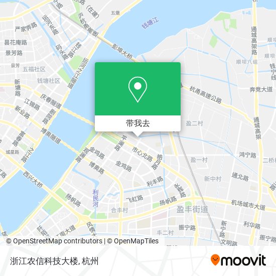 浙江农信科技大楼地图