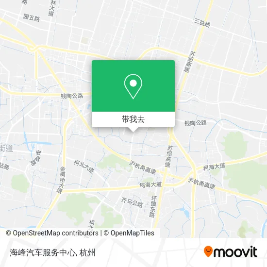 海峰汽车服务中心地图