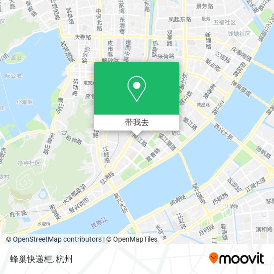 蜂巢快递柜地图