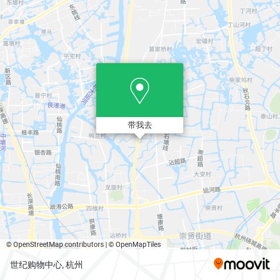 世纪购物中心地图