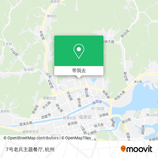 7号老兵主题餐厅地图