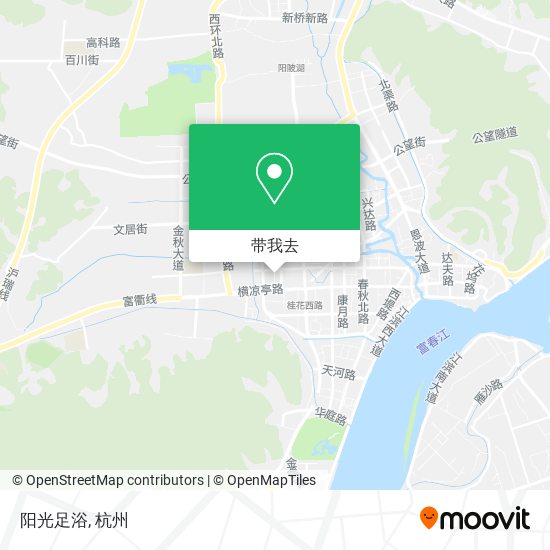 阳光足浴地图