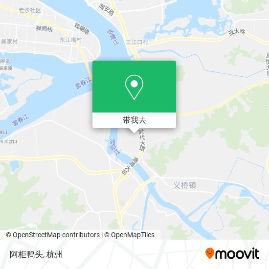 阿柜鸭头地图