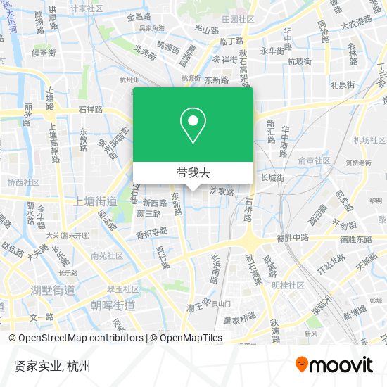 贤家实业地图