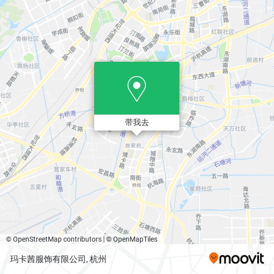 玛卡茜服饰有限公司地图