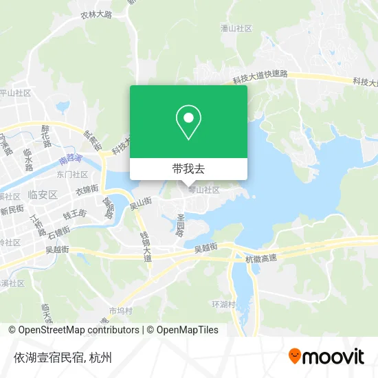 依湖壹宿民宿地图