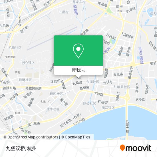 九堡双桥地图