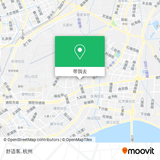 舒适客地图