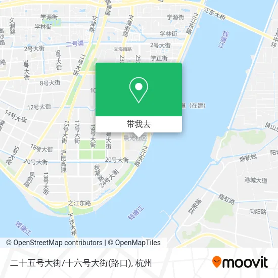 二十五号大街/十六号大街(路口)地图