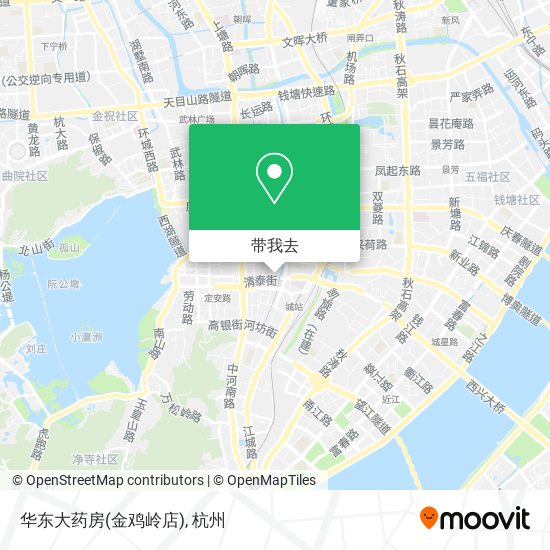 华东大药房(金鸡岭店)地图