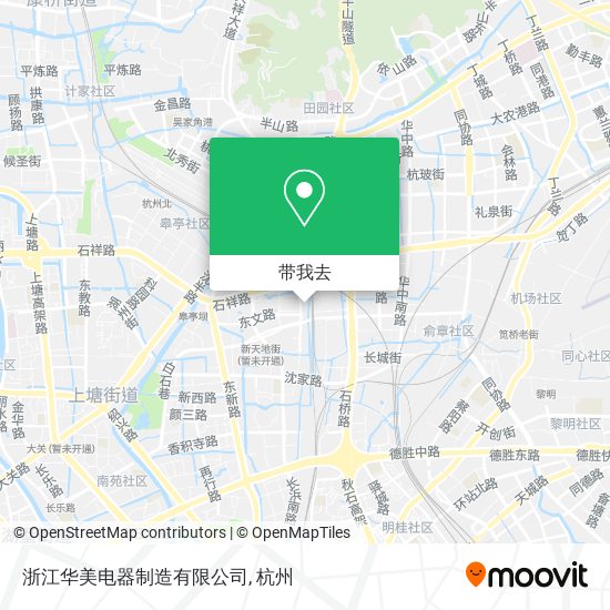浙江华美电器制造有限公司地图