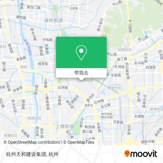 杭州天和建设集团地图