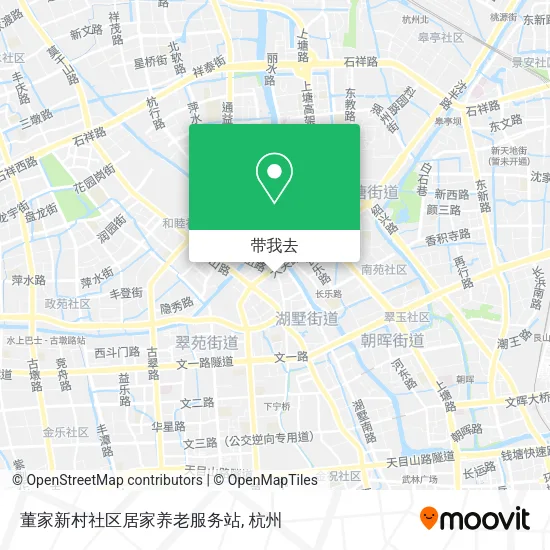 董家新村社区居家养老服务站地图