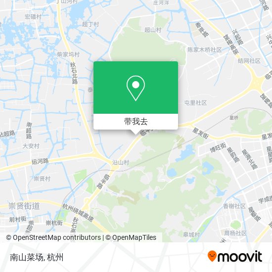 南山菜场地图
