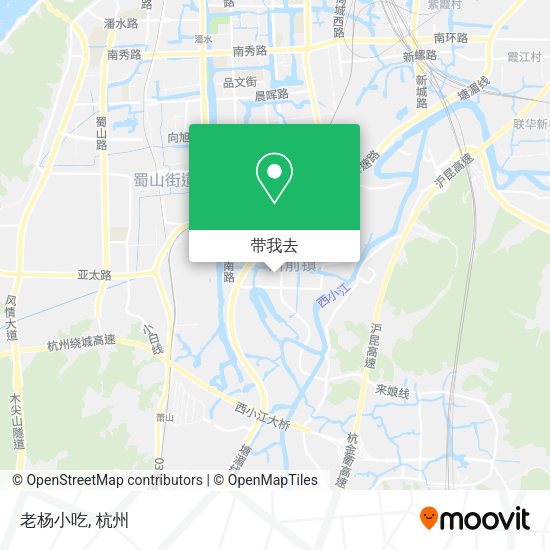 老杨小吃地图