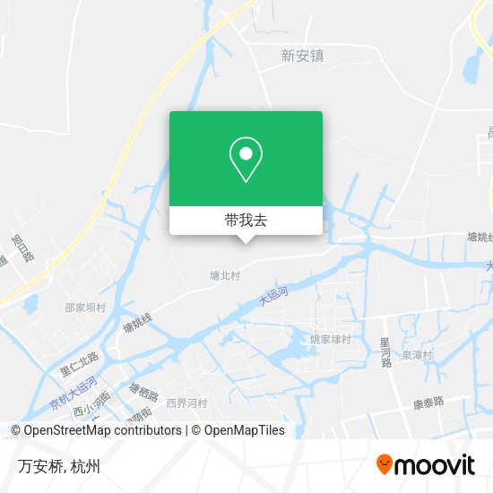 万安桥地图