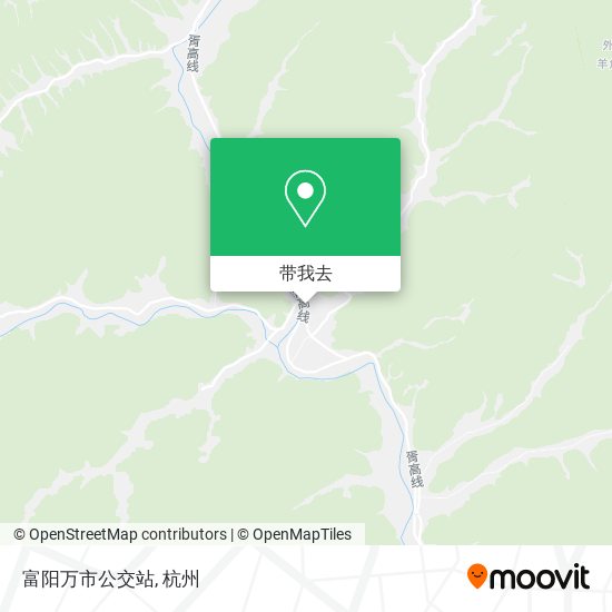 富阳万市公交站地图