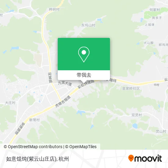 如意馄饨(紫云山庄店)地图