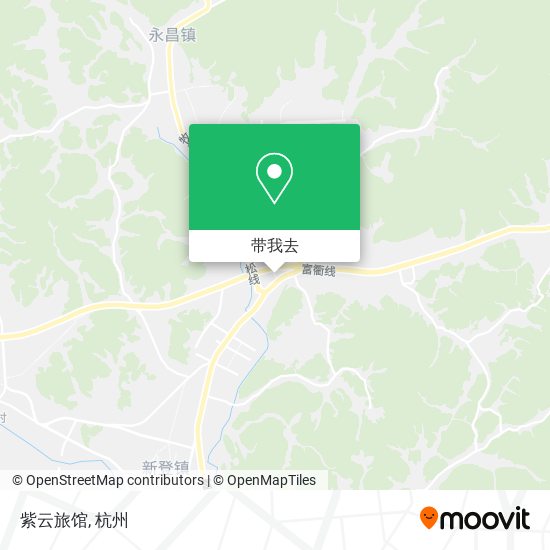 紫云旅馆地图