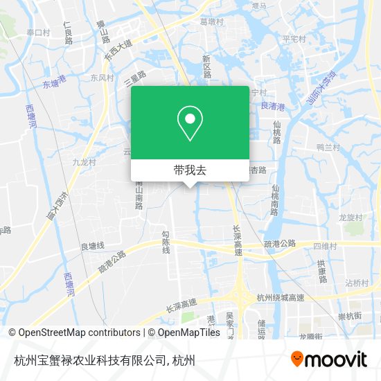 杭州宝蟹禄农业科技有限公司地图