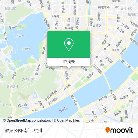 候潮公园-南门地图