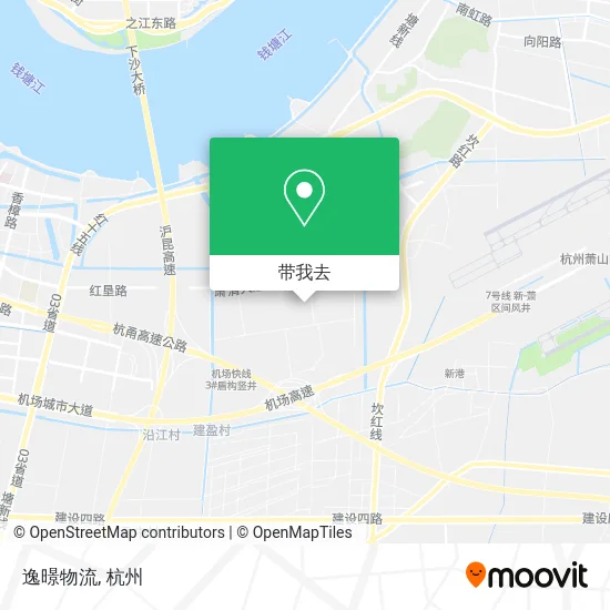 逸暻物流地图
