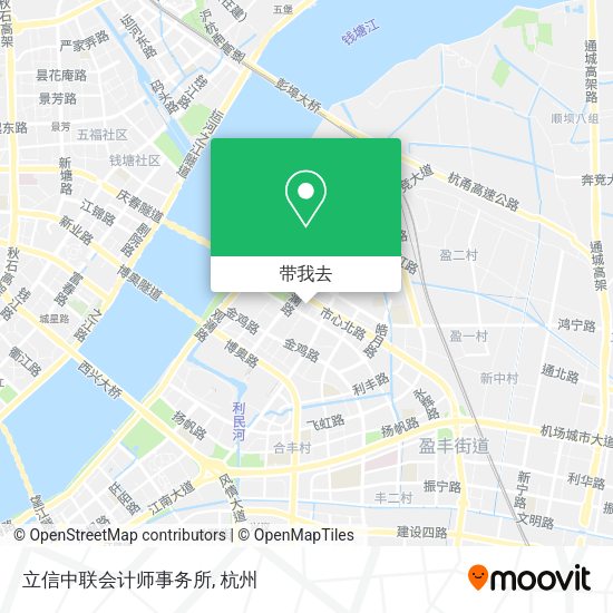 立信中联会计师事务所地图