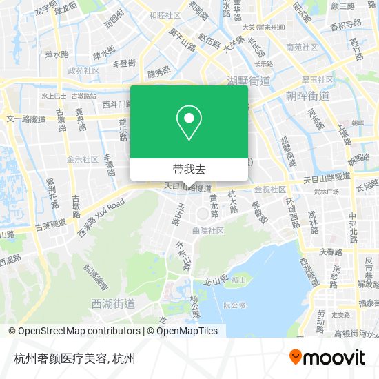 杭州奢颜医疗美容地图
