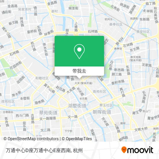 万通中心D座万通中心E座西南地图