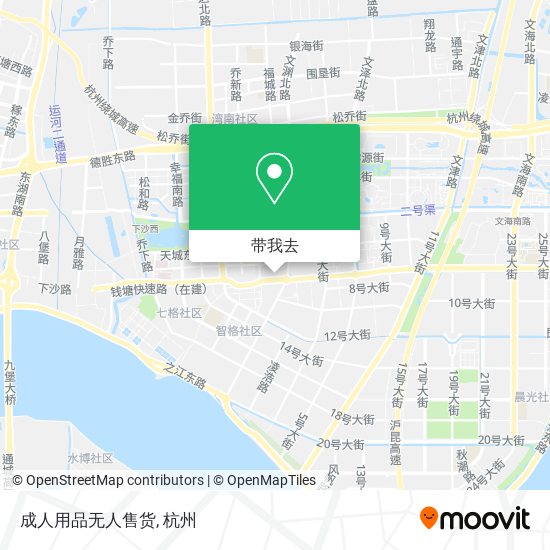 成人用品无人售货地图