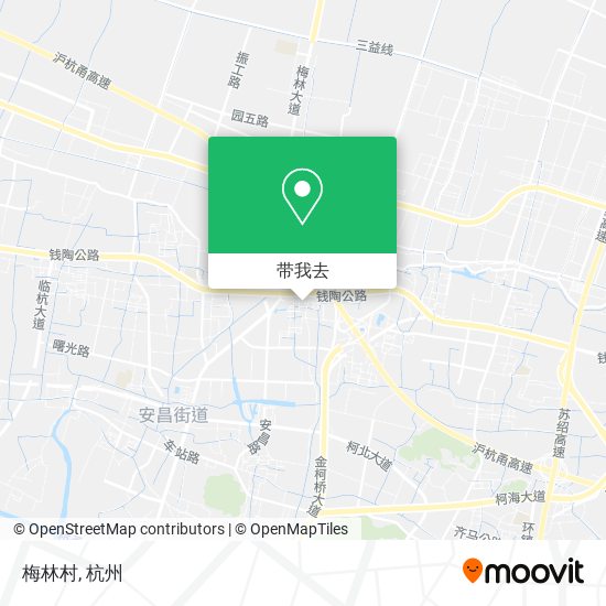 梅林村地图
