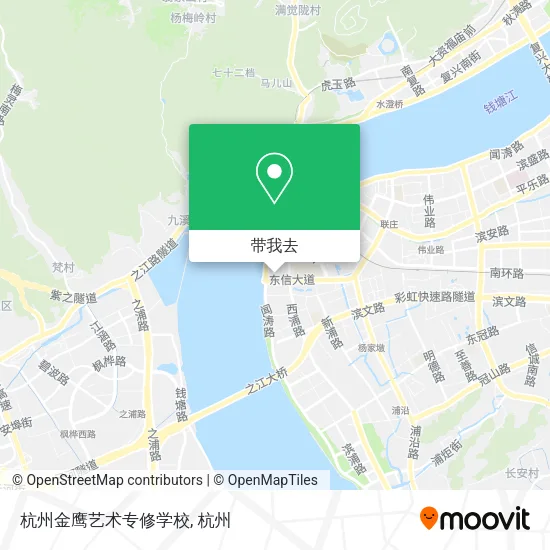杭州金鹰艺术专修学校地图