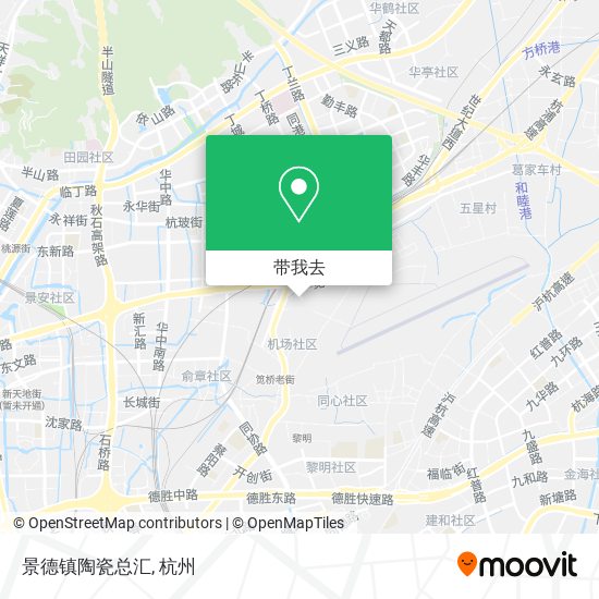 景德镇陶瓷总汇地图