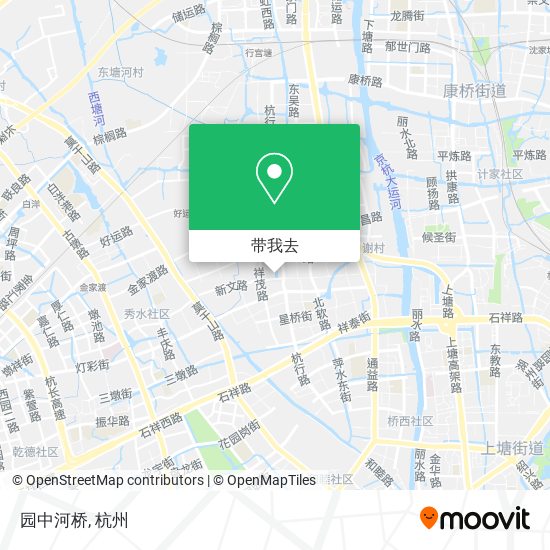 园中河桥地图
