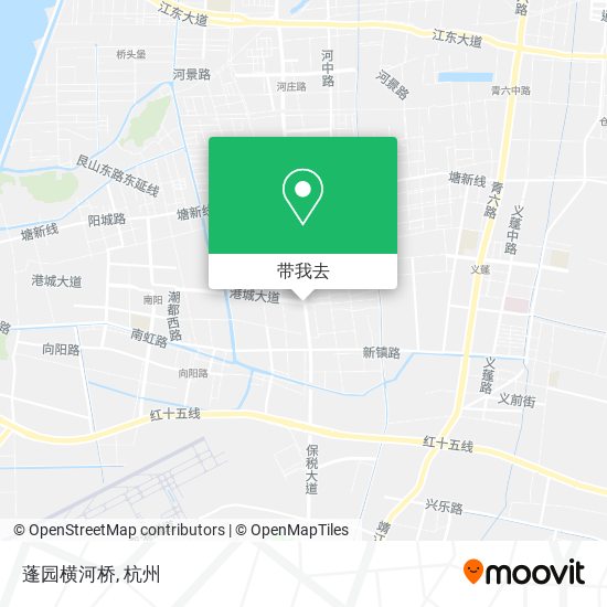蓬园横河桥地图