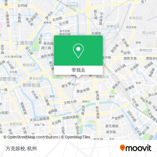 方克鼓校地图